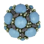 ПОТРЯСАЮЩИЕ УНИКАЛЬНЫЕ УКРАШЕНИЯ SCHREINER Брошь Schreiner Pastel and Pearl.
