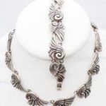 Alfredo Villasana Sterling Wave Demi Parure — винтажные украшения из коллекции Garden Party.