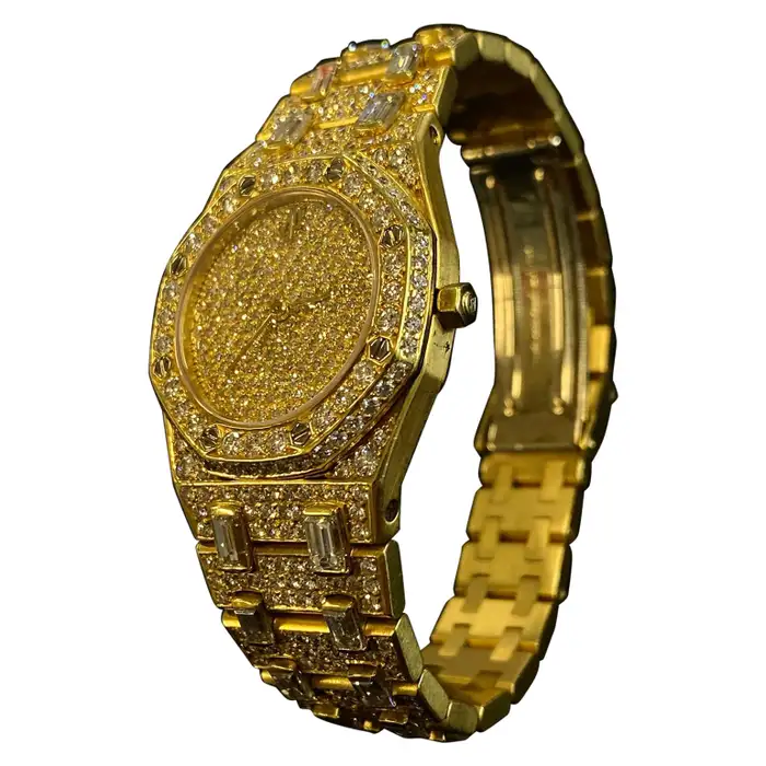 Женские наручные часы Audemars Piguet 18k YG с бриллиантами.