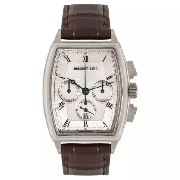Хронограф Breguet из белого золота из коллекции Heritage.