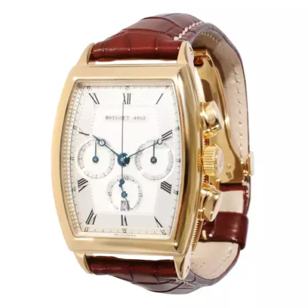 Мужские часы Breguet Automatic из желтого золота.
