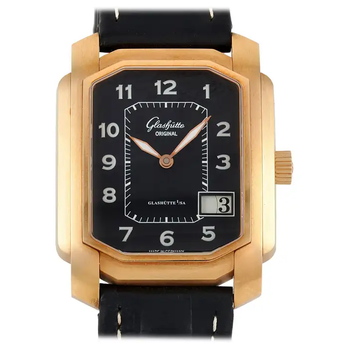 Glashutte Original — немецкая часовая компания Часы Glashutte Original Senator Karree 39 46 27 15 04 2