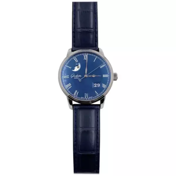Glashutte 100 04 05 12 30 Бумажная коробка из нержавеющей стали Senator Panorama Moonphase. Glashutte 100 04 05 12 30 Бумажная коробка из нержавеющей стали Senator Panorama Moonphase.