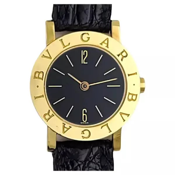 BVLGARI A5006 римская монета из желтого золота 18 карат с изображением Джеральда Гента BB23GL.