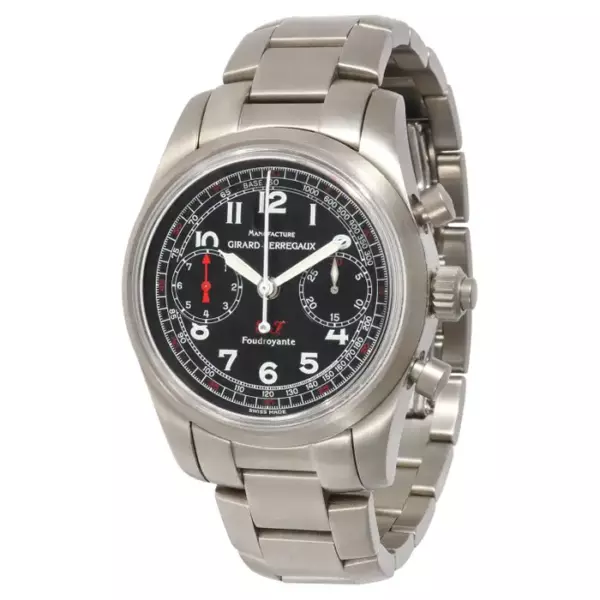 Часы унисекс Girard Perregaux Ferrari Foudroyante 9020 из титана.