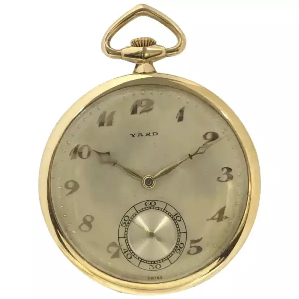 Карманные часы IWC Schaffhausen из желтого золота для Raymond Yard.