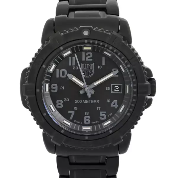 Luminox Colormark Кварцевые часы унисекс со стальной датой и черным циферблатом XS.7252.BO. Luminox Colormark Кварцевые часы унисекс со стальной датой и черным циферблатом XS.7252.BO.