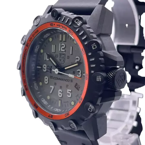 Luminox Commando Frogman Кварцевые мужские часы с карбоновым серым циферблатом XS.3301. Luminox Commando Frogman Кварцевые мужские часы с карбоновым серым циферблатом XS.3301.