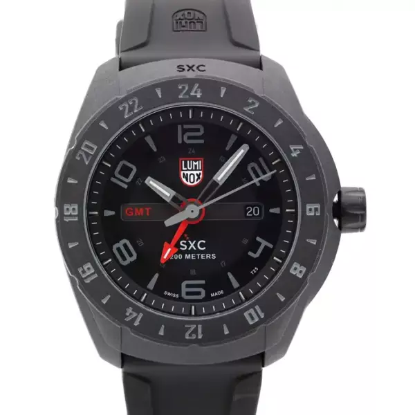 Luminox SXC Space GMT Кварцевые мужские часы с черным циферблатом XU.5021.GN. Luminox SXC Space GMT Кварцевые мужские часы с черным циферблатом XU.5021.GN.