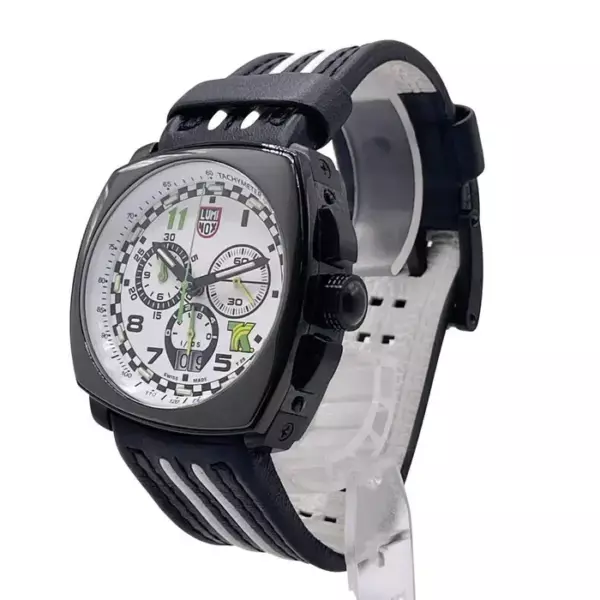Luminox Tony Kanaan Limited Edition Кварцевые мужские часы со стальным белым циферблатом XL.1146. Luminox Tony Kanaan Limited Edition Кварцевые мужские часы со стальным белым циферблатом XL.1146.