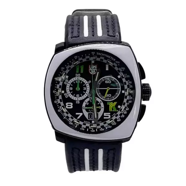 Luminox Tony Kanaan Limited Edition Кварцевые мужские часы со стальным черным циферблатом XL.1143. Luminox Tony Kanaan Limited Edition Кварцевые мужские часы со стальным черным циферблатом XL.1143.