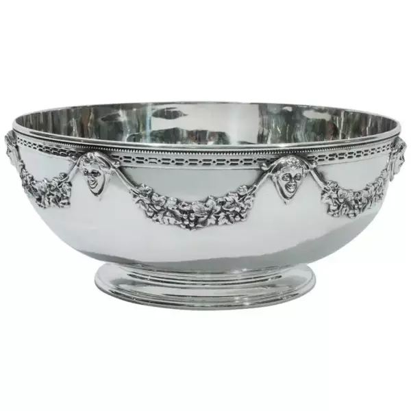 Неоклассическая чаша от Теодора Б. Старра американское серебро C 1910 г.