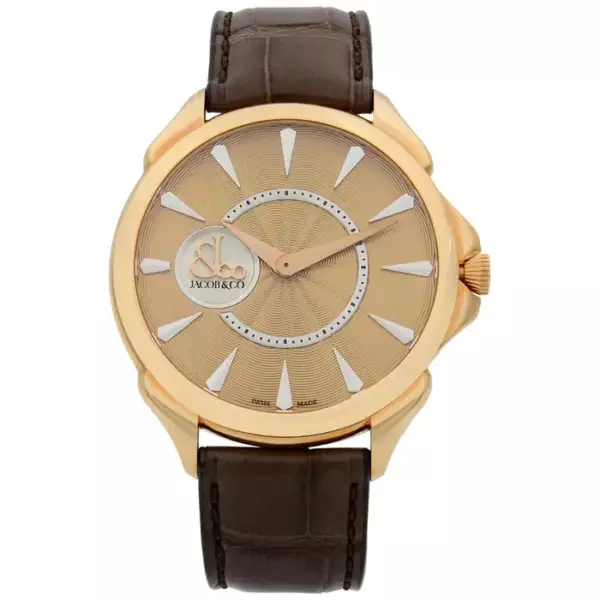 Автоматические мужские часы Jacob & Co. Palatial из розового золота 18 карат 110.300.40.NS.NB.1NS. Автоматические мужские часы Jacob & Co. Palatial из розового золота 18 карат 110.300.40.NS.NB.1NS.