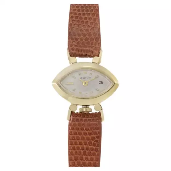Часы Jaeger LeCoultre Eye из желтого золота 14 карат с ручным заводом. Часы Jaeger LeCoultre Eye из желтого золота 14 карат с ручным заводом.
