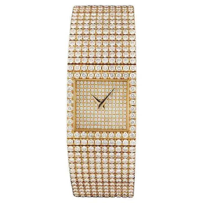 Часы Piaget с бриллиантами 1980 х годов.