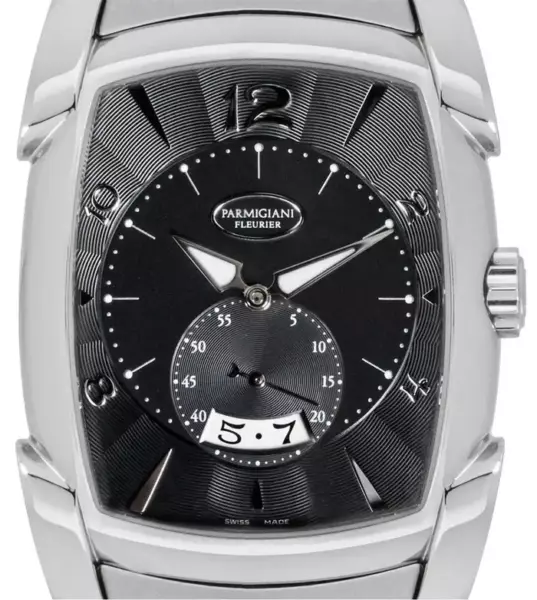 Мужские часы Parmigiani Fleurier Kalpa XL диаметром 37 мм из нержавеющей стали.