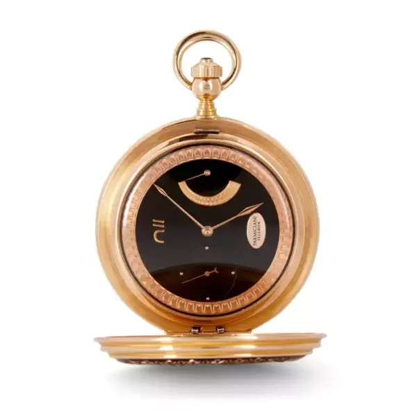 Parmigiani Fleurier, Nubia, исключительно изысканные, уникальные карманные часы из розового золота 18 карат.