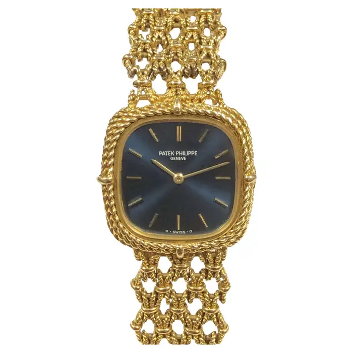 Patek Philippe Ref 4265 Женские наручные часы с браслетом из желтого золота.