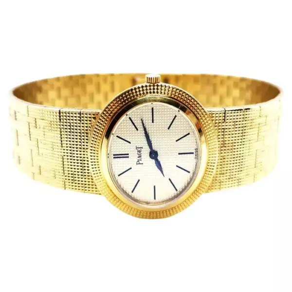 Женские часы от Piaget. желтое золото 750 тысячных.