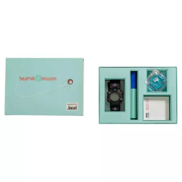 Часы Beatnik Mission Swatch Unisex, ограниченный тираж, 1999 г.