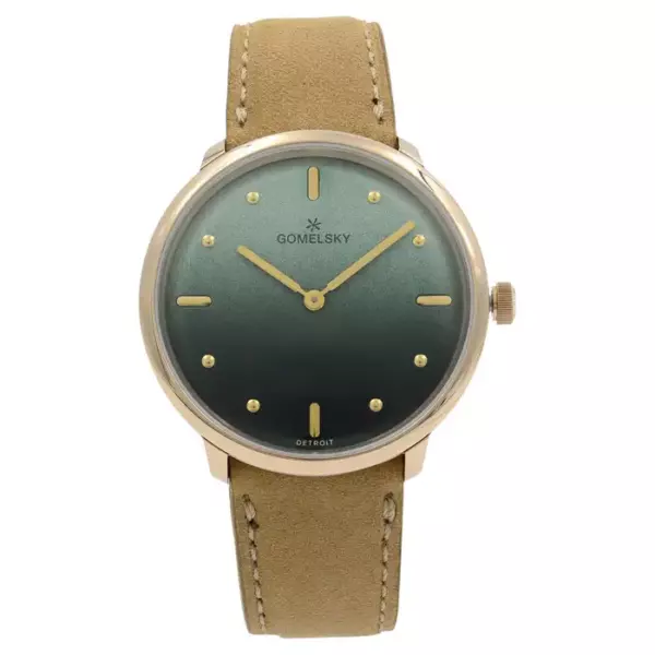 Gomelsky Audrey 6 золотистые стальные зеленые циферблаты женские кварцевые часы G0120147279 Gomelsky Audrey 6 золотистые стальные зеленые циферблаты женские кварцевые часы G0120147279