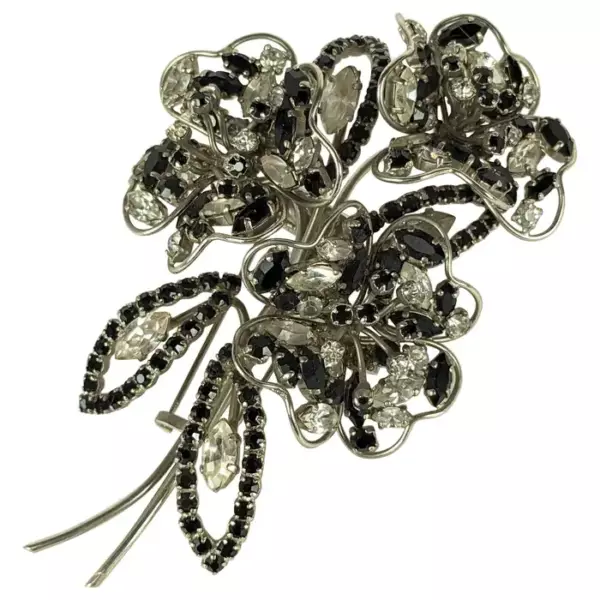 Крупная брошь Roger Jean Pierre Depose Bouquet.