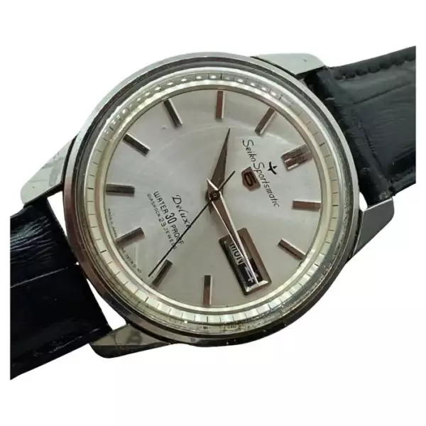 Мужские автоматические часы Seiko Sportsmatic 5 Delux Day Date, 39 мм, калибр 7606A, 1964 год.