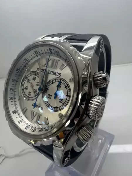 Мужской ремешок Roger Dubuis Excalibur 280 Limited из автомобильной стали.