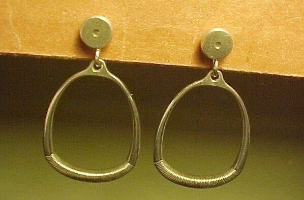 Редкие винтажные серьги Georg Jensen Denmark из стерлингового серебра.