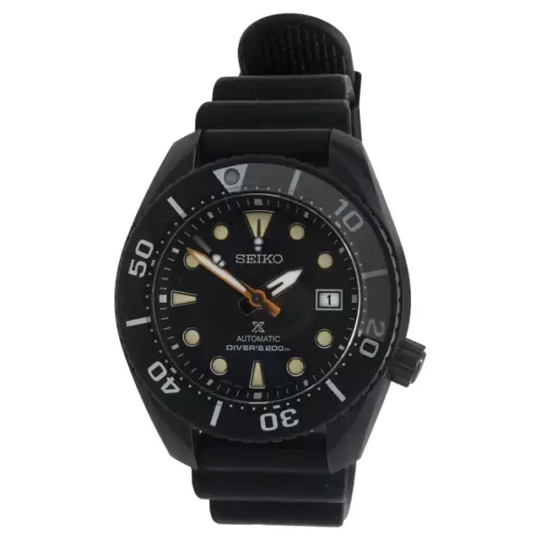 Seiko Prospex из черной нержавеющей стали, ограниченная серия.