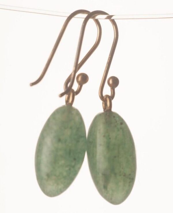 Серьги Ted Muehling Green Aventurine Berry.
