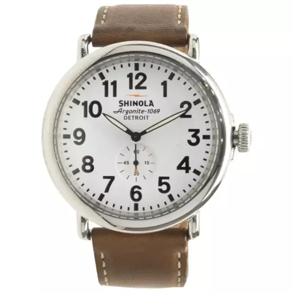 Shinola Runwell 47 из нержавеющей стали2 Shinola Runwell 47 из нержавеющей стали2