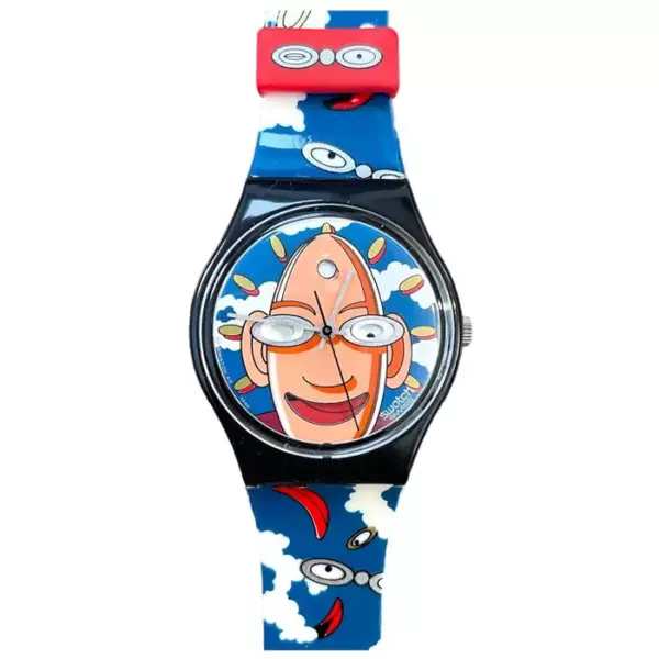 Винтажные часы Swatch 1996 года LOOKA GZ700.