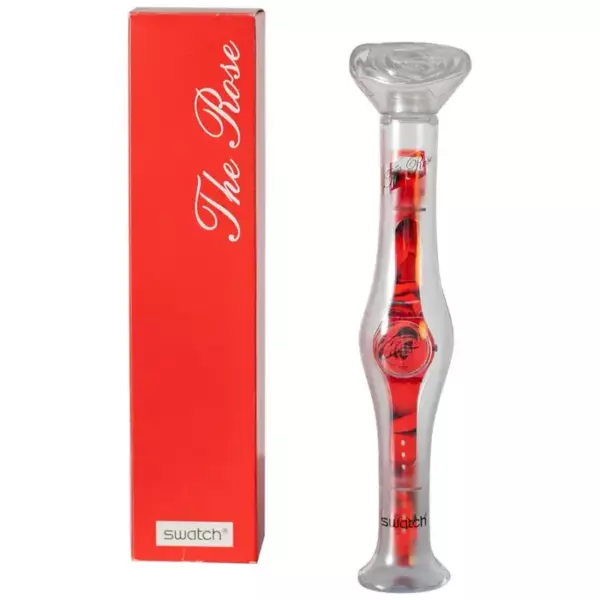 Винтажные часы Swatch GR136 The Rose, год 1998, оригинальная коробка.