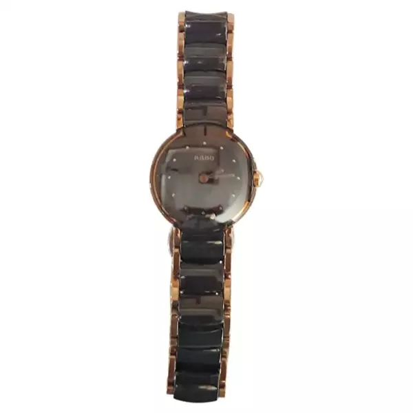 Женские швейцарские часы Rado Diastar, круглый корпус, устойчивый к царапинам, полностью обслуживаемые.