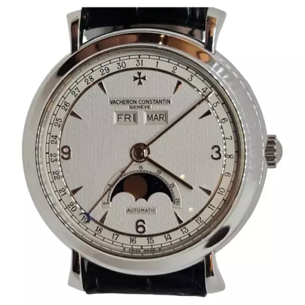 Платиновый Vacheron Constantin Автоматический Годовой Календарь Ref.47050. Платиновый Vacheron Constantin Автоматический Годовой Календарь Ref.47050.
