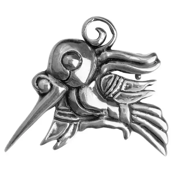 Серебряная брошь Уильяма Спратлинга. 1933 1939 и 1940 1946 гг.