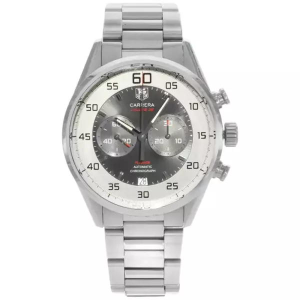 TAG Heuer Carrera Серебряный циферблат Стальные автоматические мужские часы CAR2B11.BA0799. TAG Heuer Carrera Серебряный циферблат Стальные автоматические мужские часы CAR2B11.BA0799.