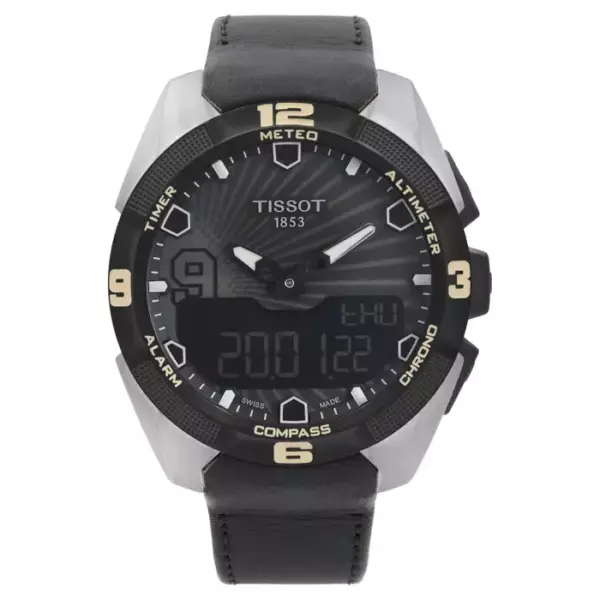 Tissot T Touch Expert Solar Tony Parker черные мужские часы T091.420.46.061.00.