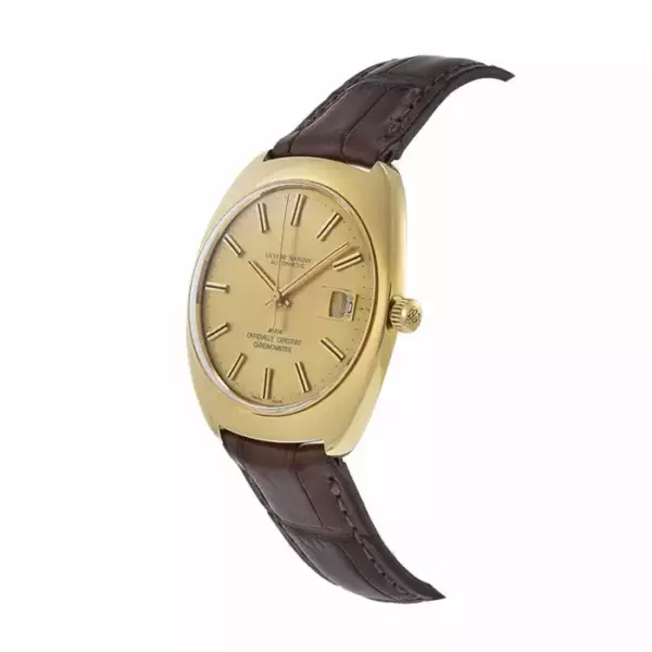 Ulysse Nardin 18K желтое золото High Beat Chronometer с датой.