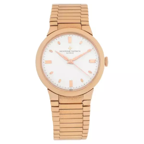 Vacheron Constantin Classic из 18 каратного розового золота с интегрированным браслетом из 18 каратного розового золота. Vacheron Constantin Classic из 18 каратного розового золота с интегрированным браслетом из 18 каратного розового золота.