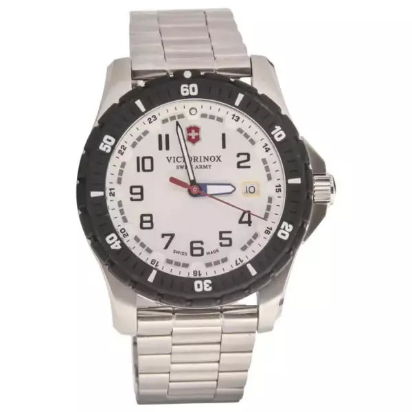 Victorinox Swiss Army нержавеющая сталь Maverick Sport кварцевые наручные часы.
