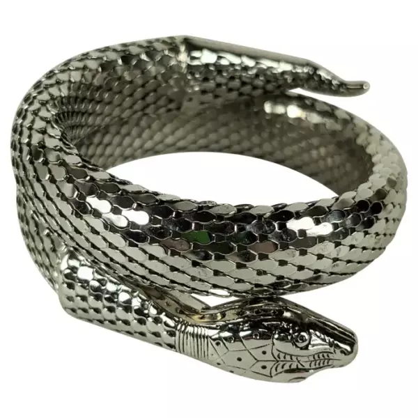 Зажим для змеи Whiting Davis Silver Snake.