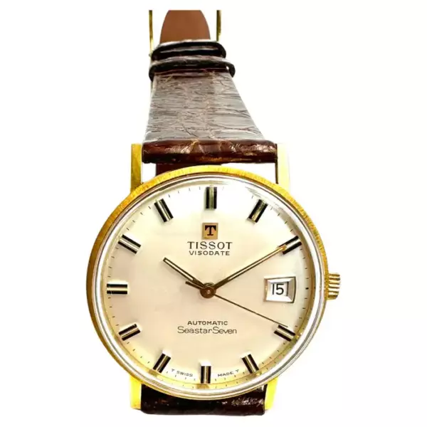 Золотой корпус Tissot Visodate Seastar Seven автоматический.